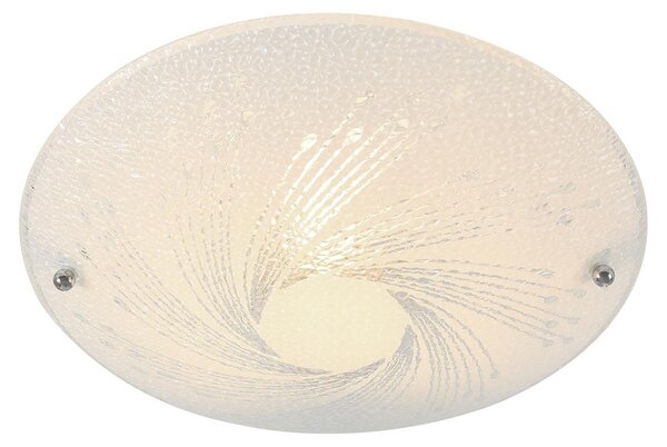 Plafoniera SNOW 10440 Ø25CM Metallo + vetro