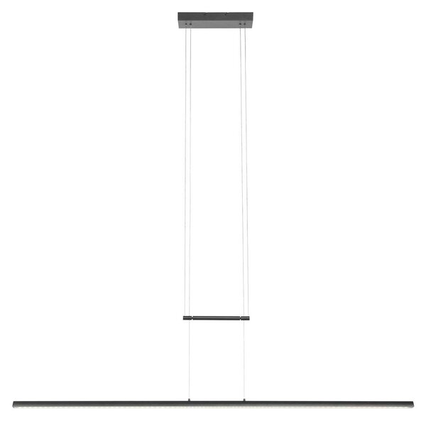 Steinhauer - lampada a sospensione - Profilo - nero - acrilico metallo - lampada di design - LED - 3318ZW