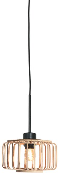 Steinhauer - lampada a sospensione - Sparkled Light - naturale - bambù metallo - E27 - 4475ZW