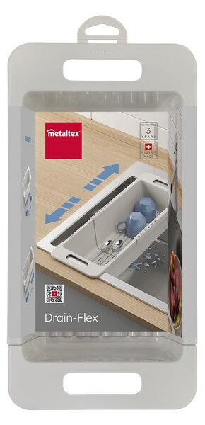 Colino allungabile per lavello in plastica Drainflex – Metaltex