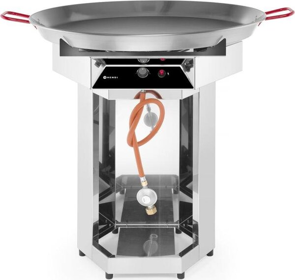 HENDI Griglia a gas Fiesta 800, 7kW, 800x800x(H)900mm