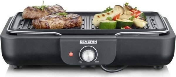 SEVERIN PG 8556 Griglia da tavolo SEVERIN PG 8556, con piastra, nera