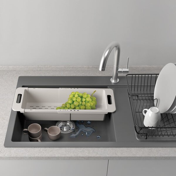 Colino allungabile per lavello in plastica Drainflex – Metaltex