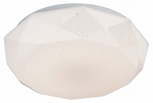 Nino Leuchten LED plafoniera Diamond plastica bianco-diamante 63251807