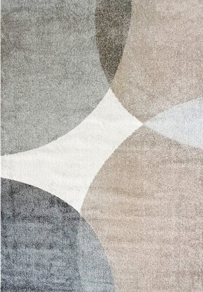Tappeto arredo moderno New 05 design geometrico cerchio 60x100