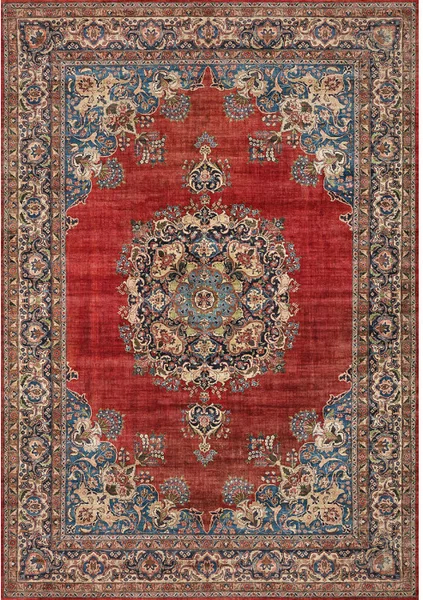 Tappeto arredo classico 100% poliestere con stampa ad alta definizione Kashan 8187 80x150