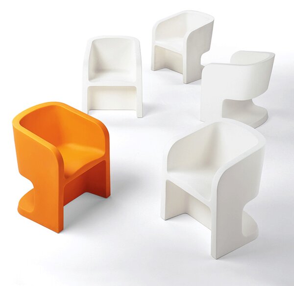 Poltrona "Michelle" - Design by Servetto – Arancio Opaco