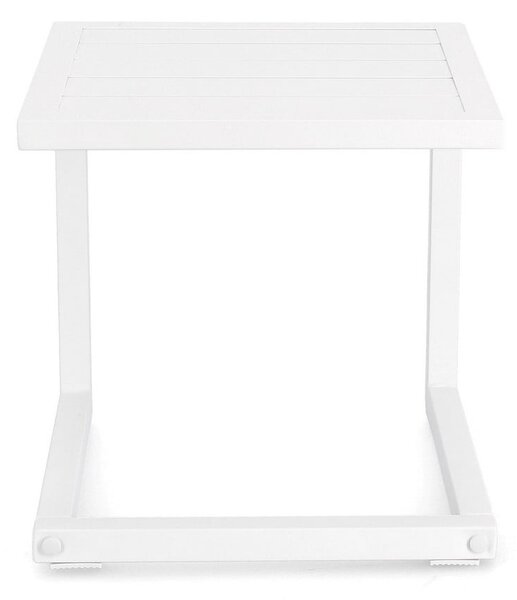 Tavolino da giardino in alluminio 40x40 cm Hilde – Bizzotto