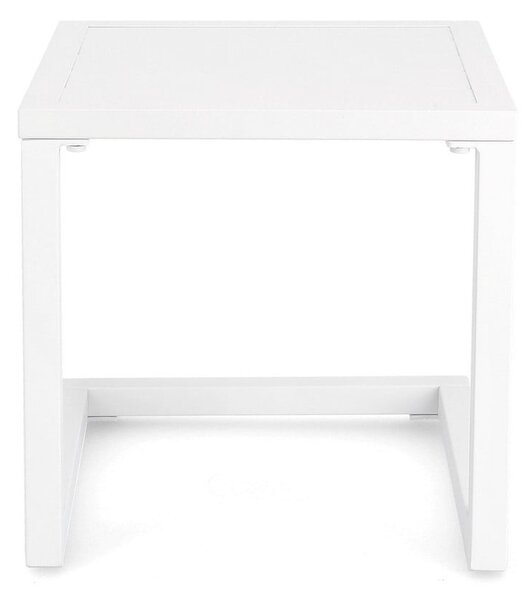 Tavolino da giardino in alluminio 40x40 cm Hilde – Bizzotto