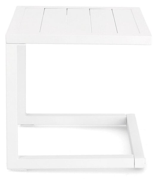 Tavolino da giardino in alluminio 40x40 cm Hilde – Bizzotto