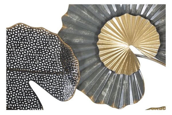 Pannello in metallo dal design che richiama la natura WEB -B, in 3D sono il nuovo trend Dimensioni 105x4x h 56 cm per decorare le tue pareti