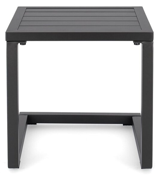 Tavolino da giardino in alluminio 40x40 cm Hilde – Bizzotto