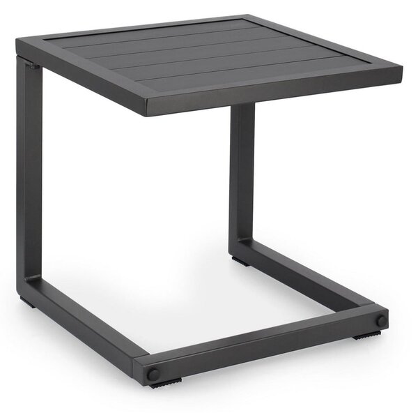Tavolino da giardino in alluminio 40x40 cm Hilde – Bizzotto