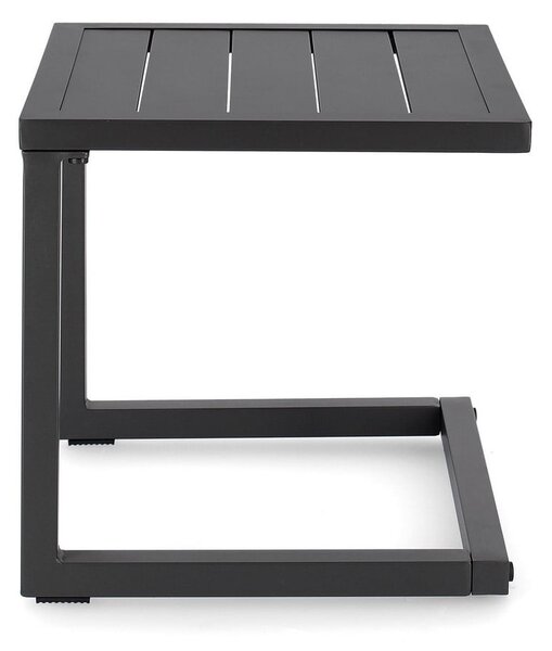 Tavolino da giardino in alluminio 40x40 cm Hilde – Bizzotto