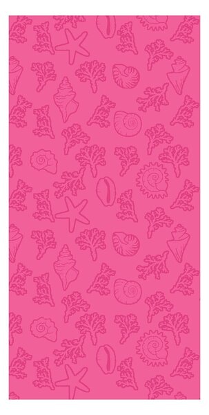 Telo mare rosa in cotone 70x140 cm Sea – B.E.S