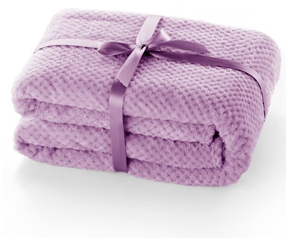 Coperta in microfibra viola lilla , 70 x 150 cm Henry - DecoKing
