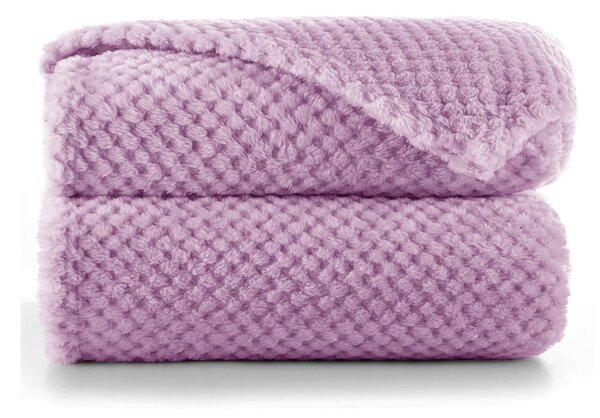 Coperta in microfibra viola lilla , 70 x 150 cm Henry - DecoKing