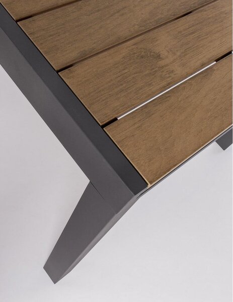 Tavolo da pranzo da giardino in alluminio 90x140 cm Elias – Bizzotto