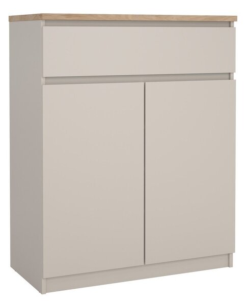 Credenza color crema 80x100x40 cm Naia – Tvilum