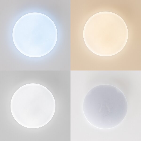 Brilagi - Plafoniera LED dimmerabile SMART STARS LED/24W/230V pr. 38 cm Wi-Fi Tuya + telecomando