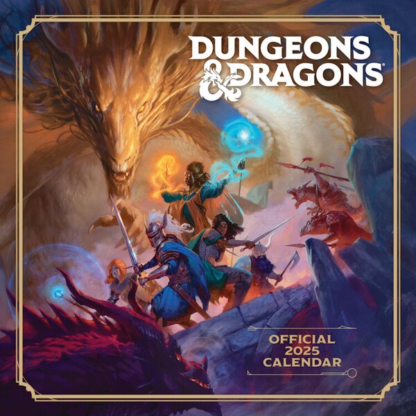 Calendario 2025 Dungeons Dragons FAVI.it