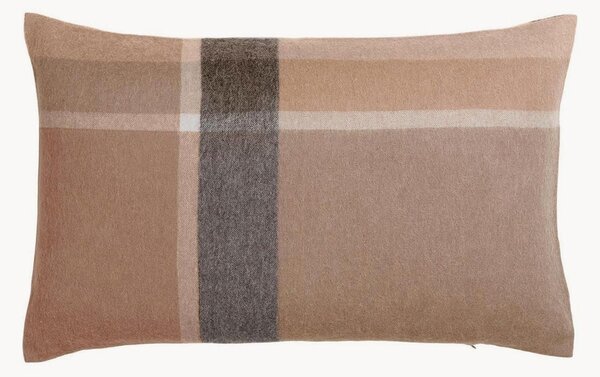 Copricuscino reversibile in lana di alpaca Manhattan