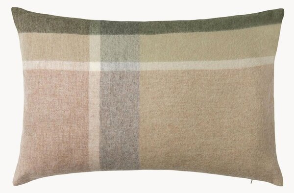Copricuscino reversibile in lana di alpaca Manhattan
