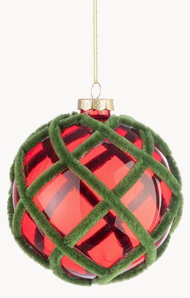 Palline di Natale in vetro Tinselly, varie misure