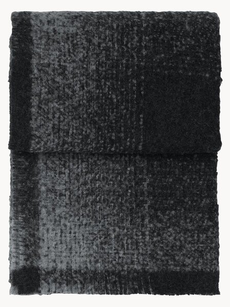 Coperta in bouclé di lana di alpaca Vulcanic