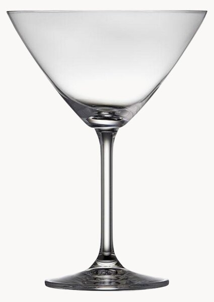Set di 4 bicchieri da Martini in cristallo Juvel