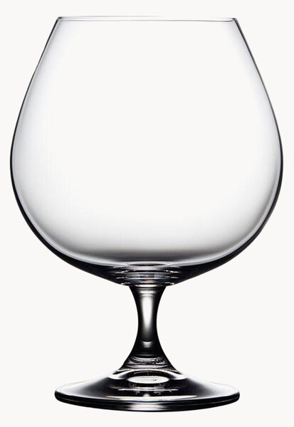 Set di 4 bicchieri da cognac in cristallo Juvel