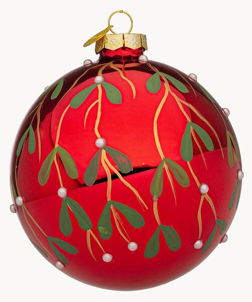 Set di 8 palline di Natale in vetro Blade