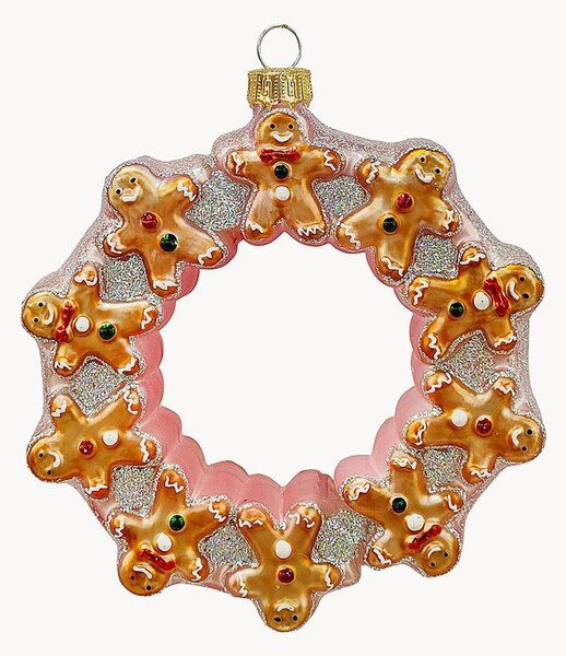 Set di 6 addobbi di Natale in vetro Diamond