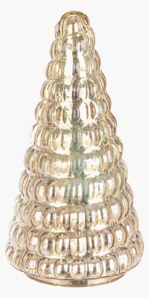 Set di 2 decorazioni natalizie in vetro Glimmer