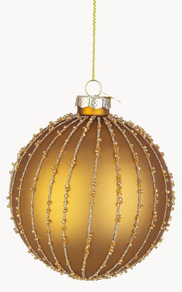 Set di 8 palline di Natale in vetro String