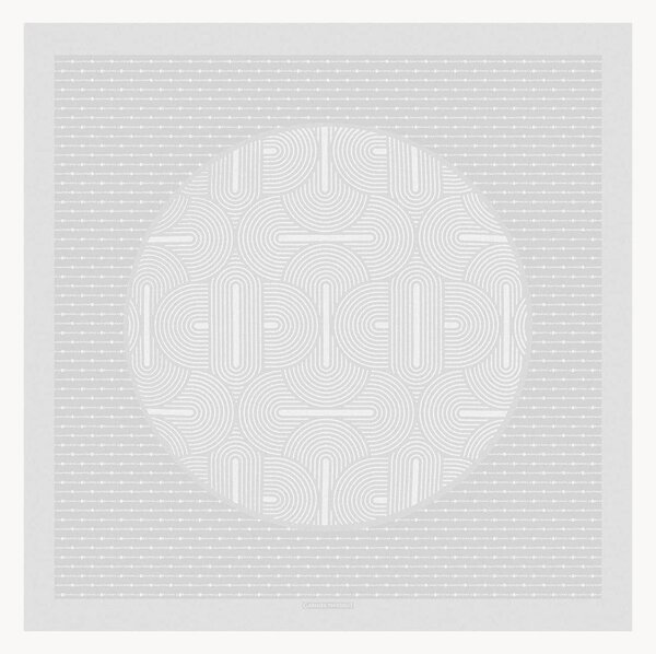 Tovaglia jacquard Le Cercle Blanc