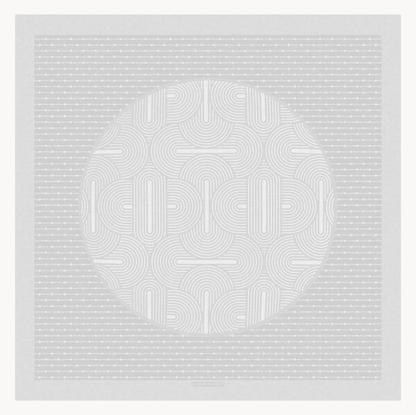 Tovaglia jacquard Le Cercle Blanc