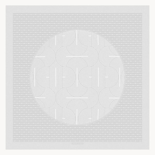 Tovaglia jacquard Le Cercle Blanc
