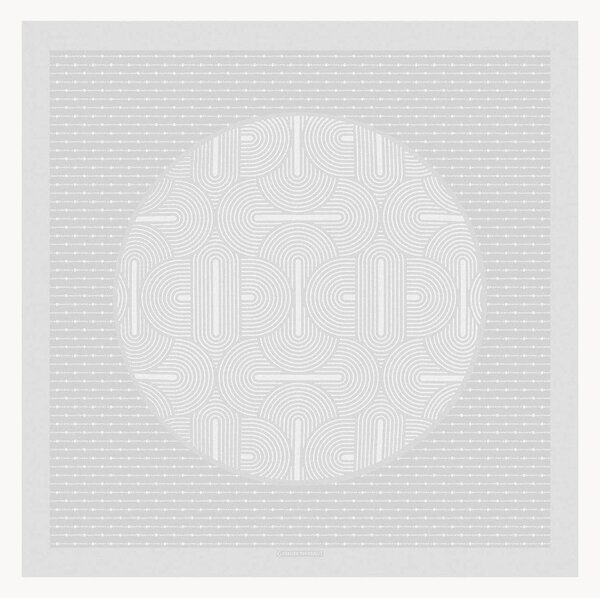 Tovaglia jacquard Le Cercle Blanc