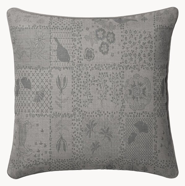 Copricuscino jacquard Secret Garden Grey