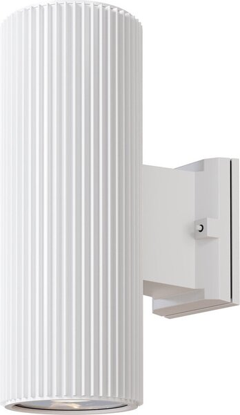Maytoni RANDO Lampada da esterno E27, 60 W, a 2 luci, bianco/trasparente, IP54