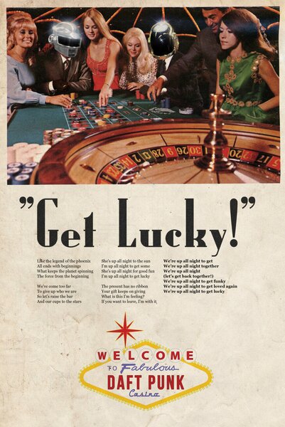 Stampa d'arte Get Lucky, Ads Libitum / David Redon, (26.7 x 40 cm)