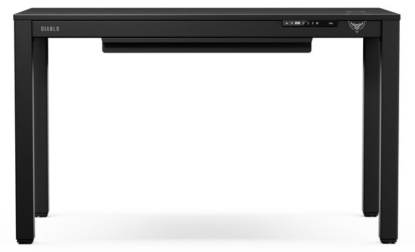 Scrivania gaming elettrica, 120x63 cm: Diablo X-RIFT nero