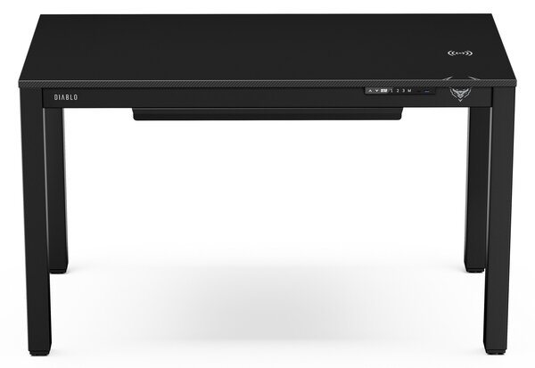 Scrivania gaming elettrica, 120x63 cm: Diablo X-RIFT nero