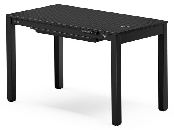 Scrivania gaming elettrica, 120x63 cm: Diablo X-RIFT nero