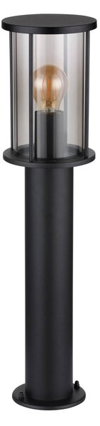 Globo Lampioncino Gracey, altezza 60 cm, nero, acciaio inossidabile, IP54