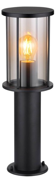 Globo Lampioncino Gracey, altezza 45 cm, nero, acciaio inox, IP54 Gracey, Nero, Acciaio Inox, Moderno, Lampada da esterni