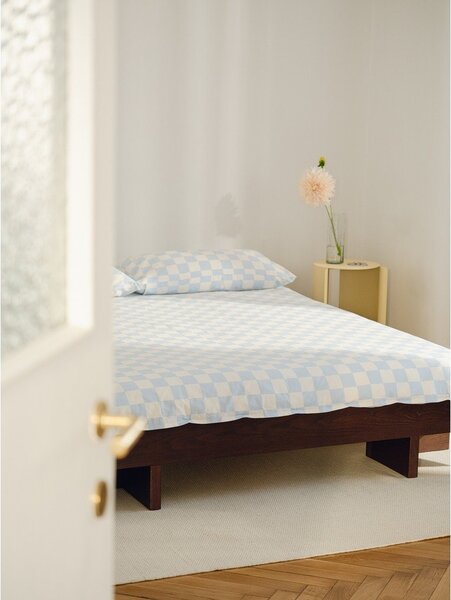 Federa per cuscino in raso di cotone 50x70 cm Plu – noo.ma