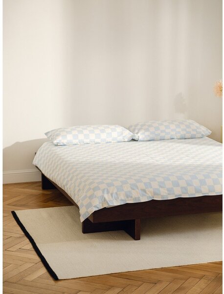 Federa per cuscino in raso di cotone 50x70 cm Plu – noo.ma