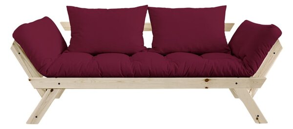 Divano variabile Naturale Chiaro/Bordeaux Bebop - Karup Design